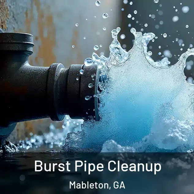  Burst Pipe Cleanup Mableton, GA