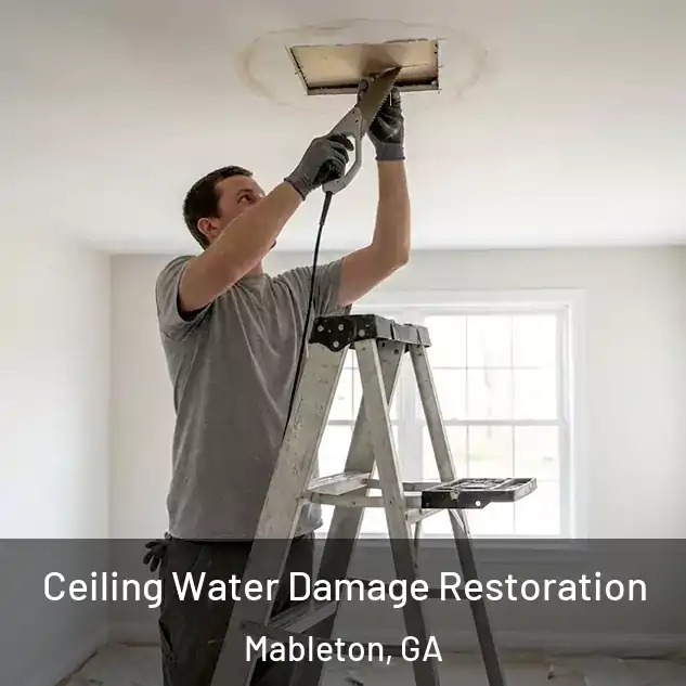  Ceiling Water Damage Restoration Mableton, GA