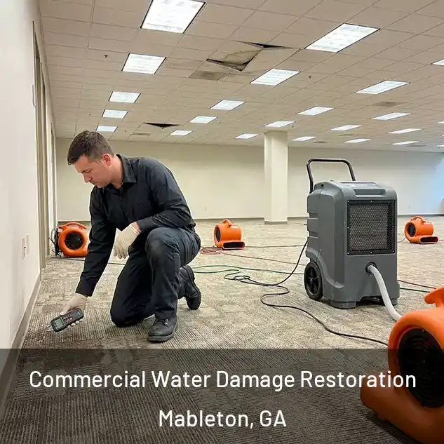  Commercial Water Damage Restoration Mableton, GA