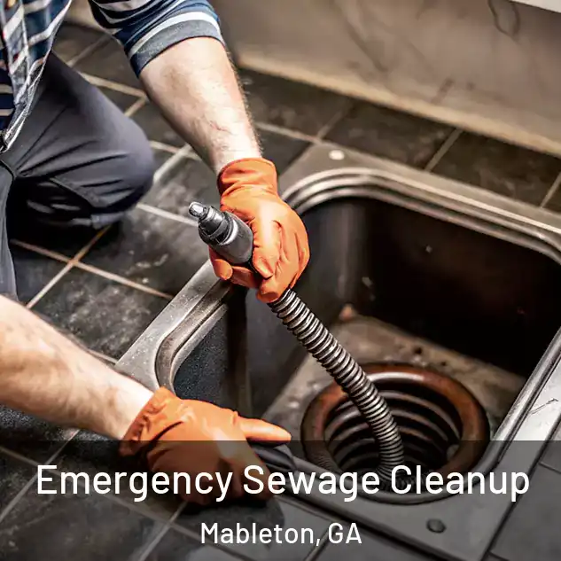  Emergency Sewage Cleanup Mableton, GA