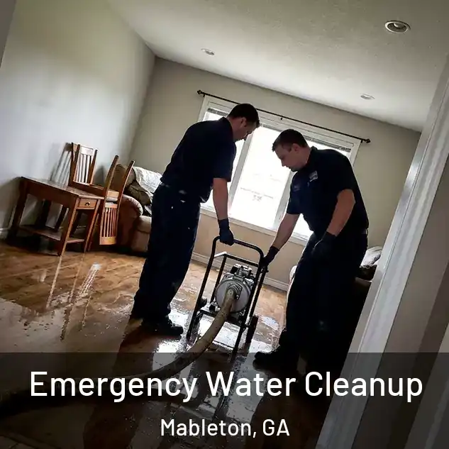  Emergency Water Cleanup Mableton, GA