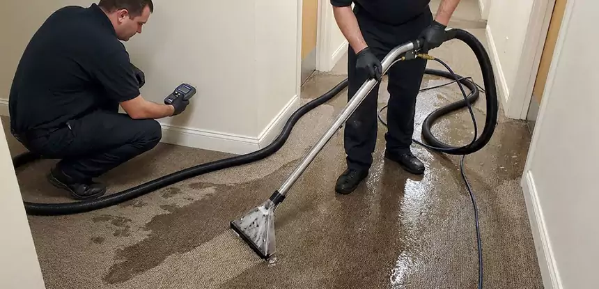 Basement Flooded Carpet Soaked Recovery in Mableton