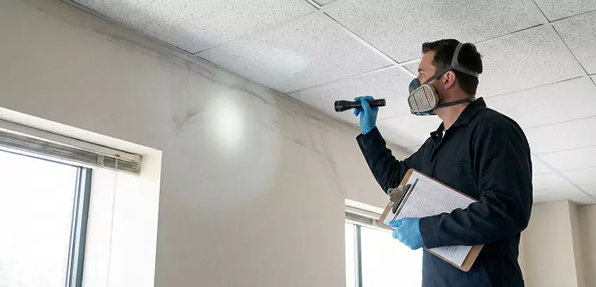 Ceiling Water Damage Inspection in Mableton
