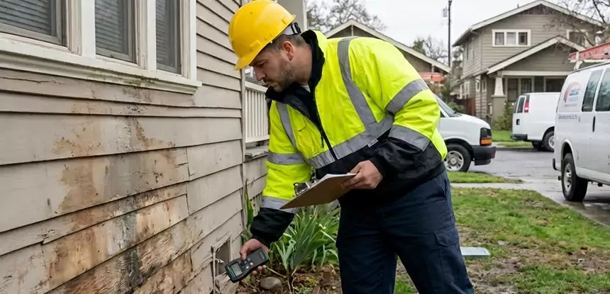 Water Damage Exterior Wall Mableton