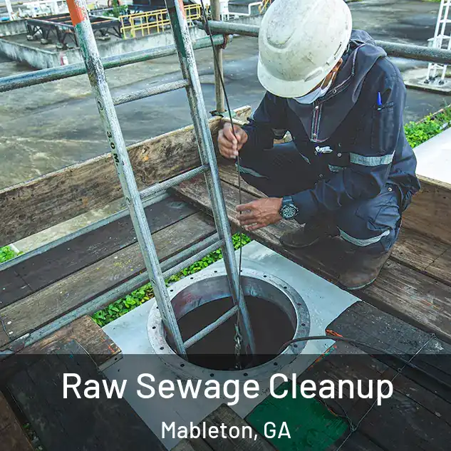  Raw Sewage Cleanup Mableton, GA