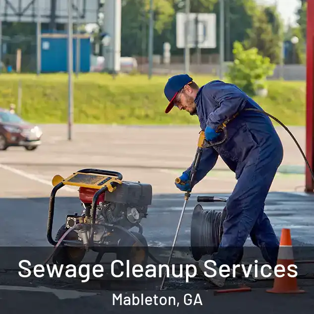  Sewage Cleanup Services Mableton, GA