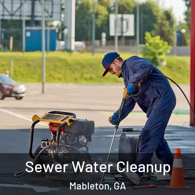  Sewer Water Cleanup Mableton, GA