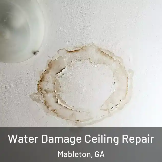  Water Damage Ceiling Repair Mableton, GA